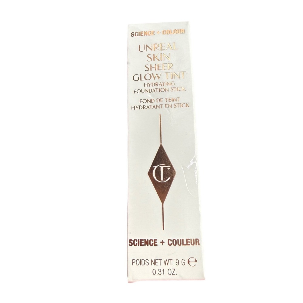 Charlotte Tilbury Unreal Skin Sheer Glow Tint Foundation Stick 11 Tan NIB